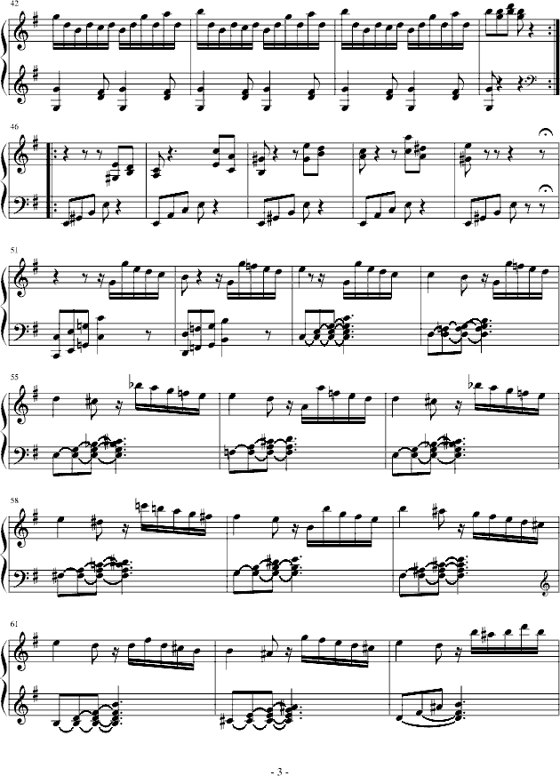 e小调奏鸣曲第一乐章3