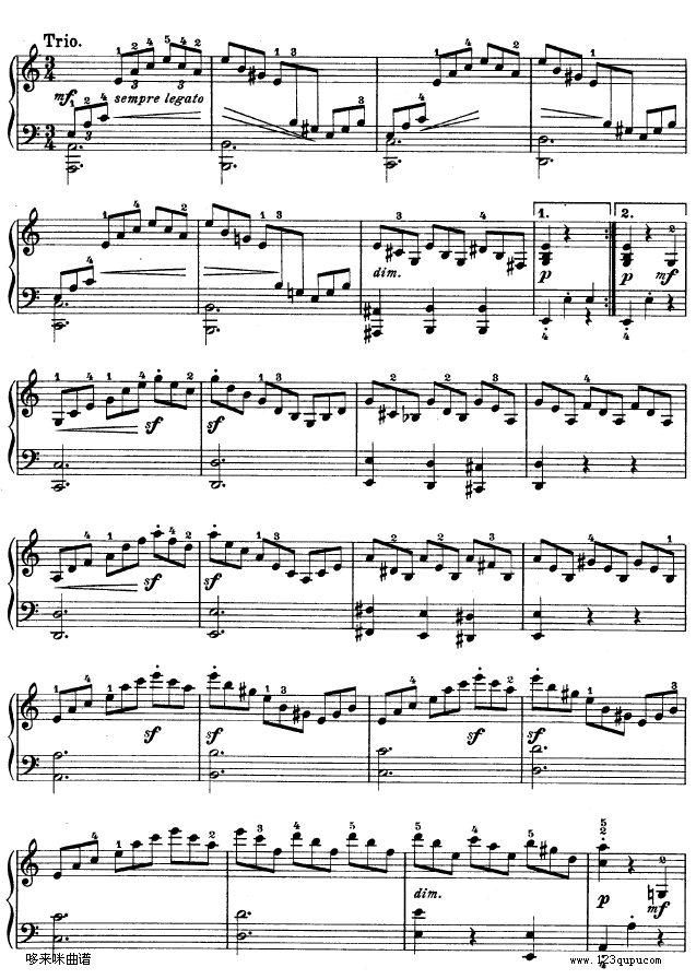 第三钢琴奏鸣曲 -Op.2 No.3-贝多芬16