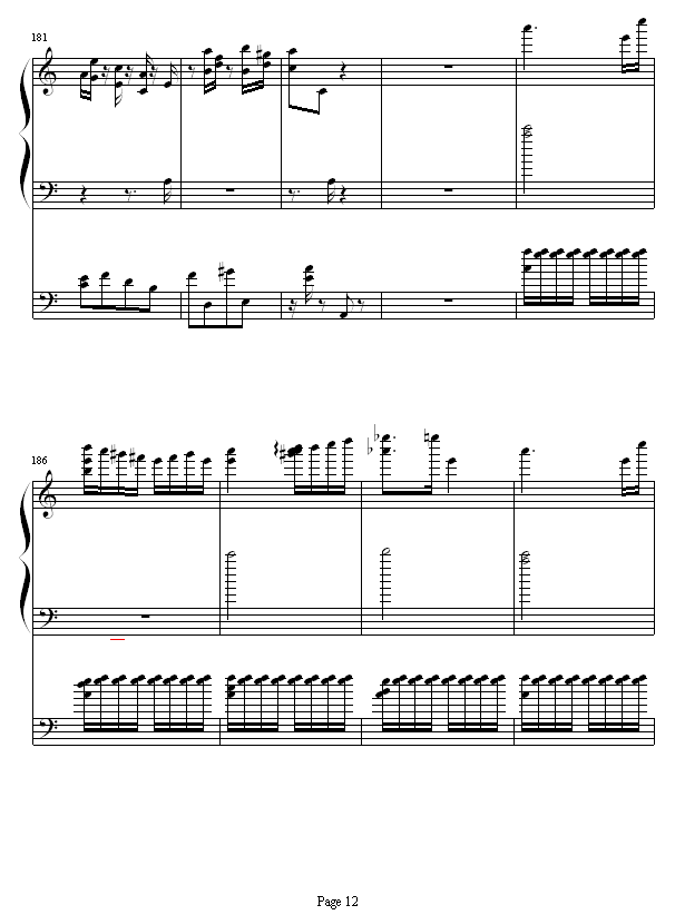 李斯特的帕格尼尼练习曲No. 612