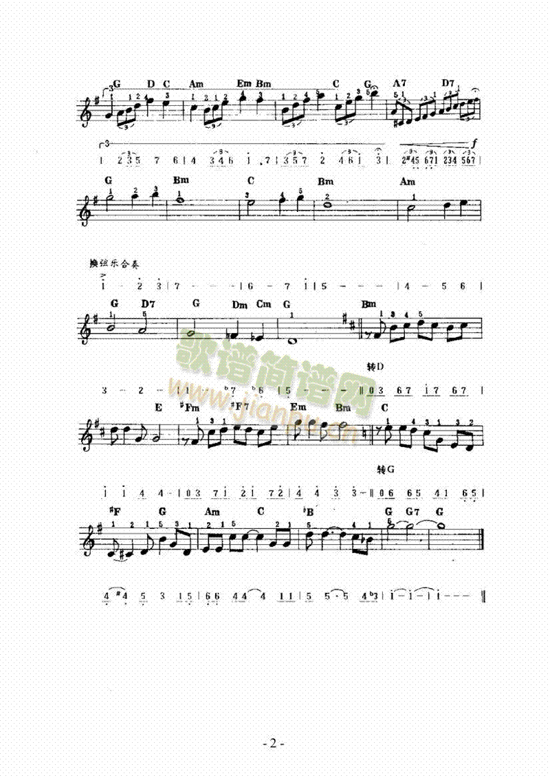 《叶塞尼娅》主题曲 键盘类 电子琴2