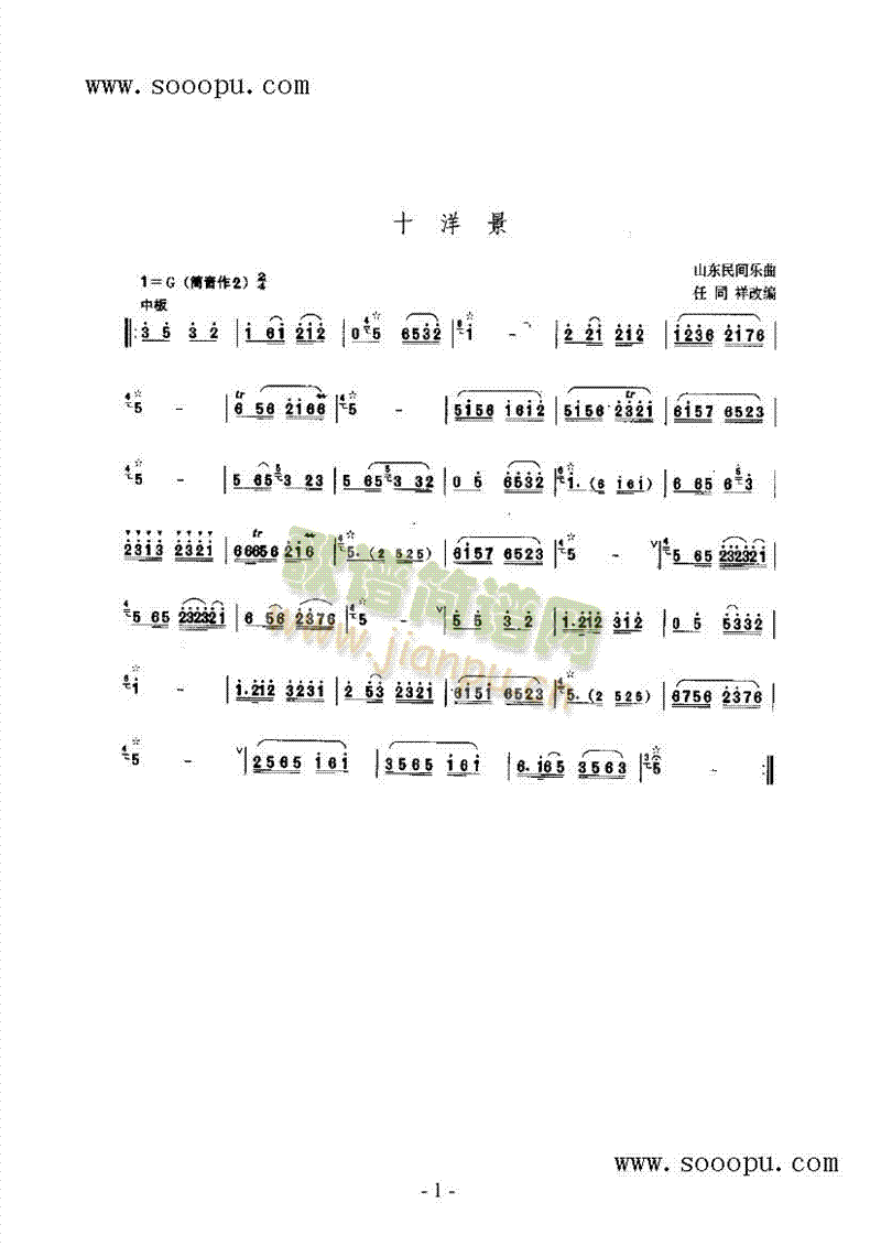 十洋景 民乐类 唢呐1