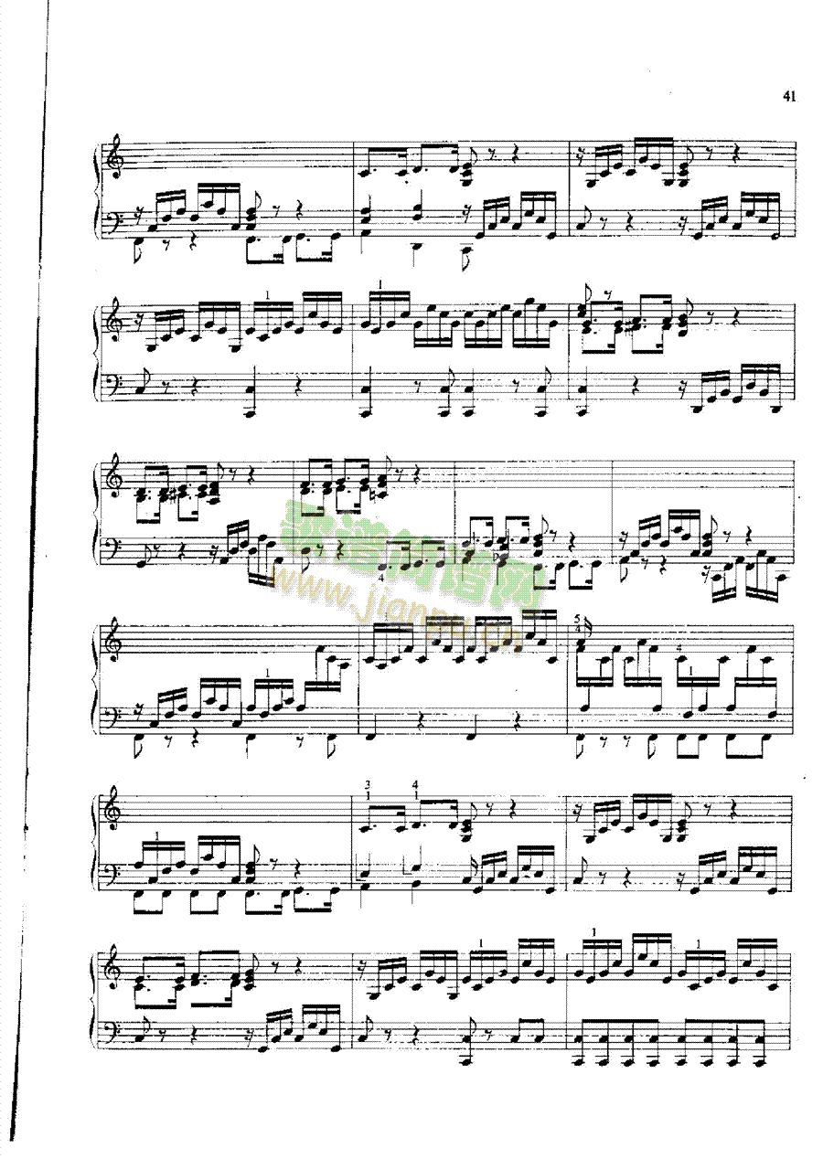 第一奏鸣曲 键盘类 钢琴2