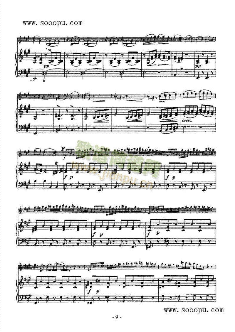维奥蒂第22小提琴协奏曲―第二十二小提琴协奏曲 弦乐类 小提琴17