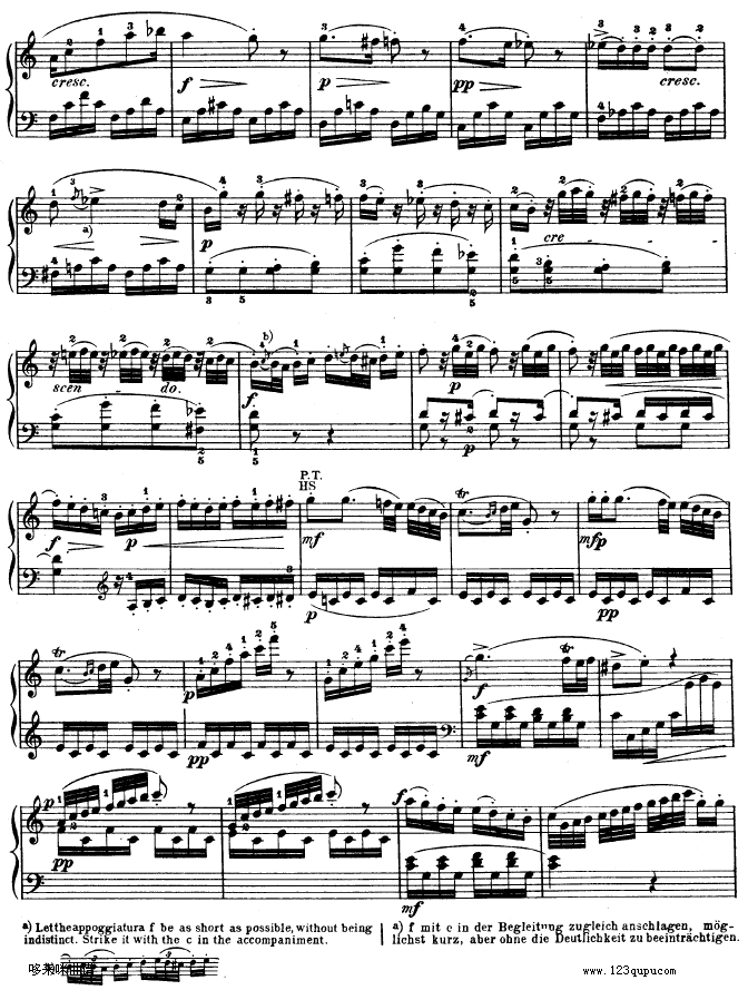 钢琴奏鸣曲 kv330-莫扎特4