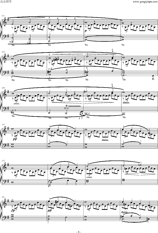 G大调即兴曲(Op.90,No.3)6