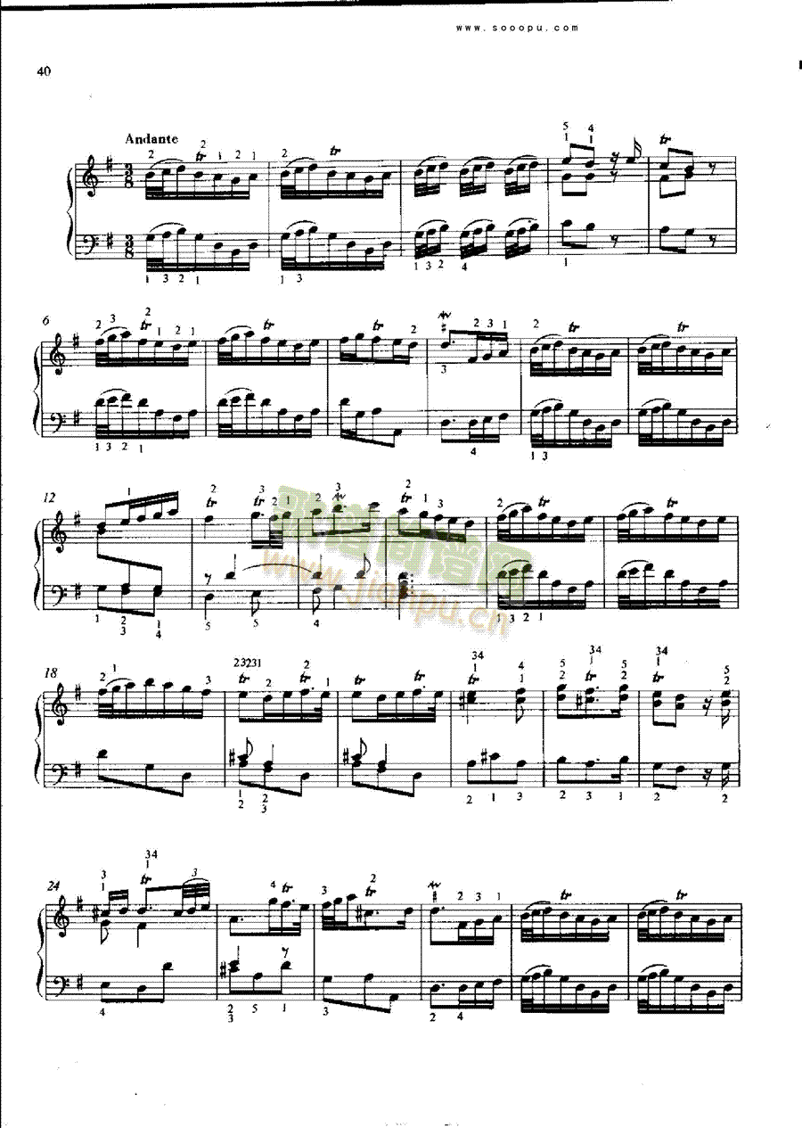 协奏曲 键盘类 钢琴3