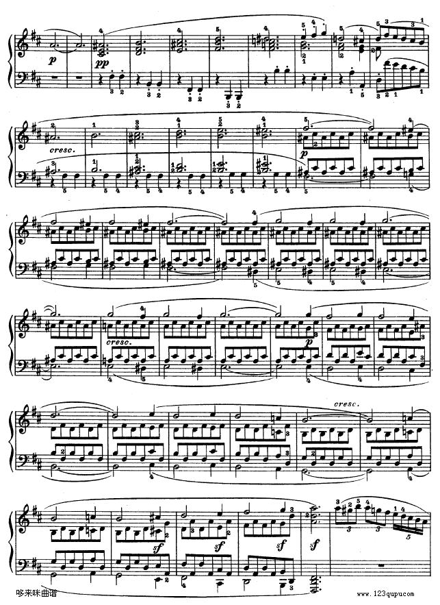第十五钢琴奏鸣曲-（Op.28）-贝多芬8