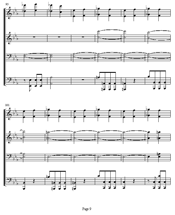 命运交响曲 -（钢琴4手联弹）9