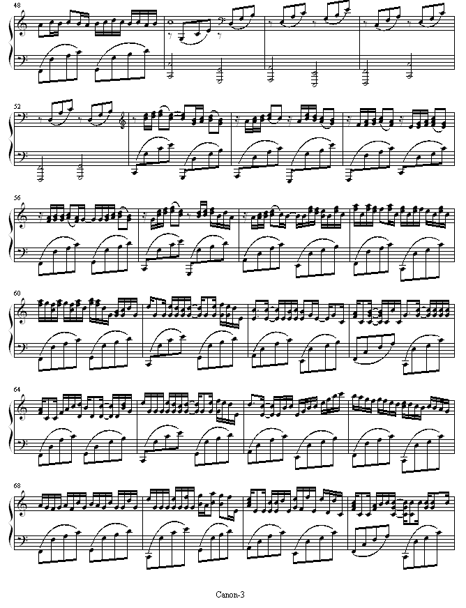 卡农-寒风版3