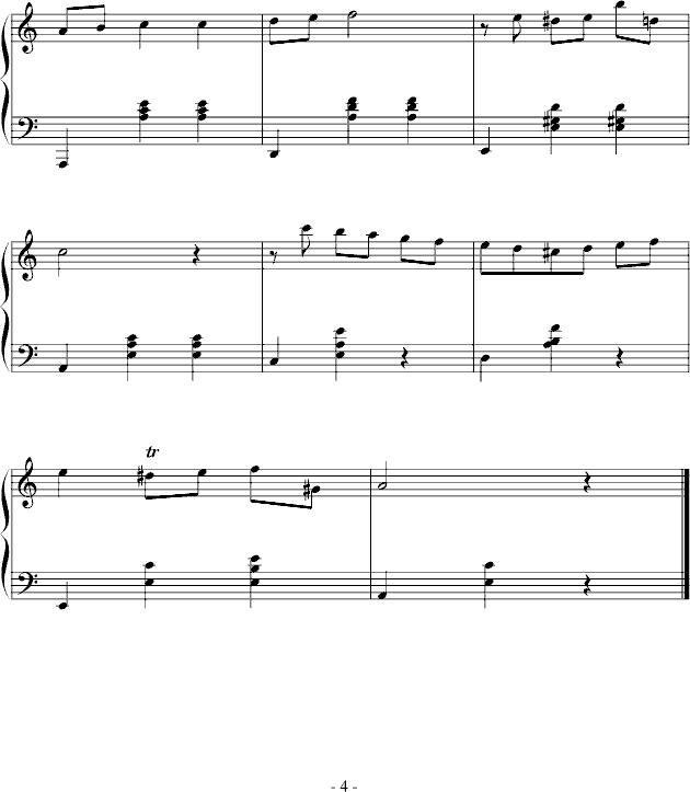 肖邦-圆舞曲4