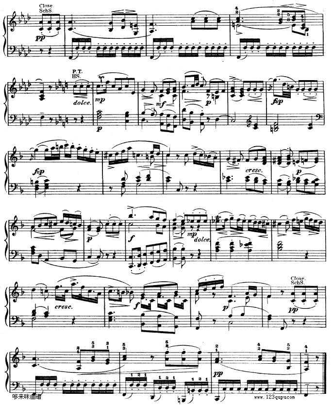 钢琴奏鸣曲 kv330-莫扎特8