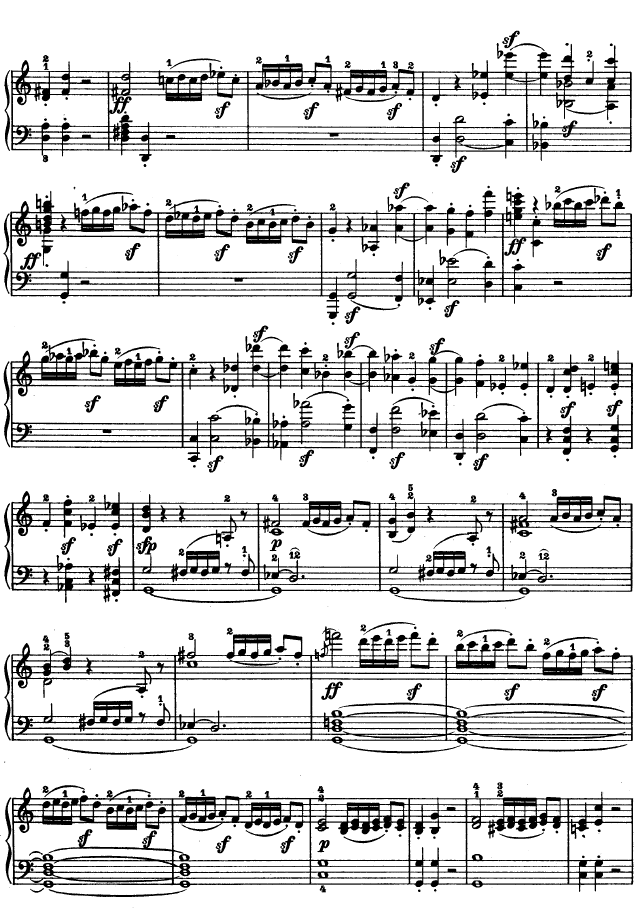 第三钢琴奏鸣曲 -Op.2 No.35