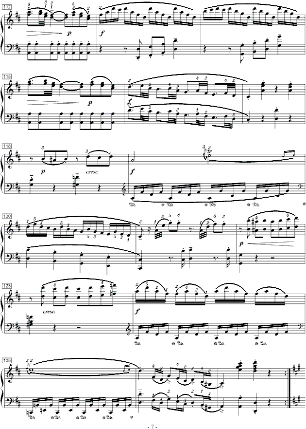 莫扎特D大调钢琴奏鸣曲K.2847