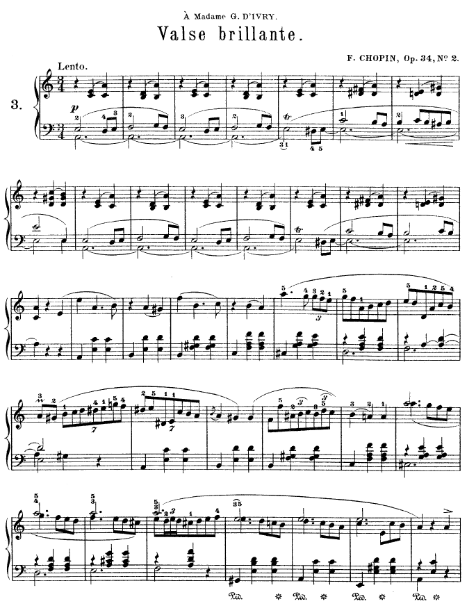 a小调圆舞曲作品34-2号1
