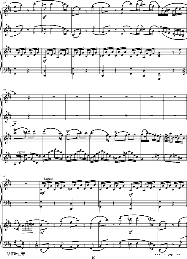 D大调双钢琴奏鸣曲第三乐章-莫扎特10