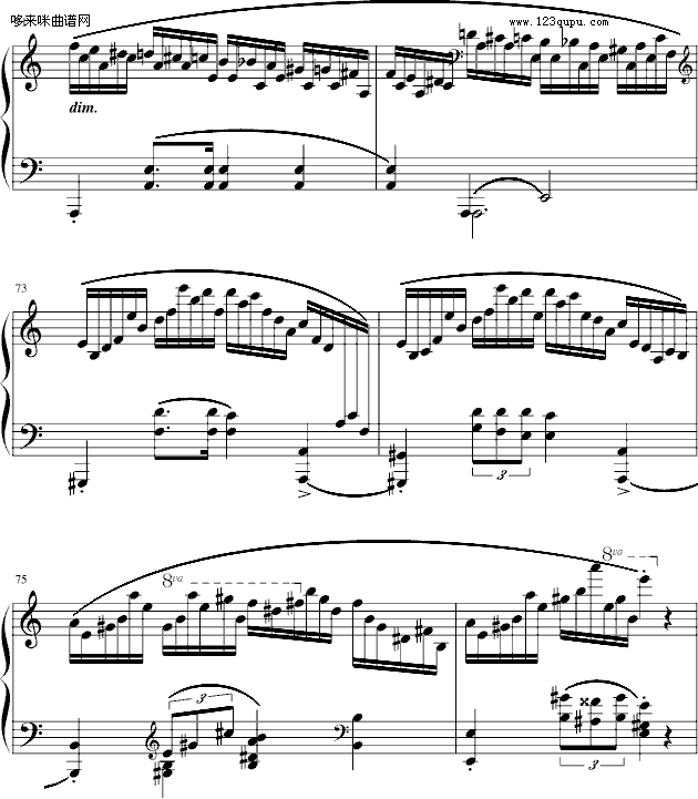 练习曲Op.25 No.11-肖邦12