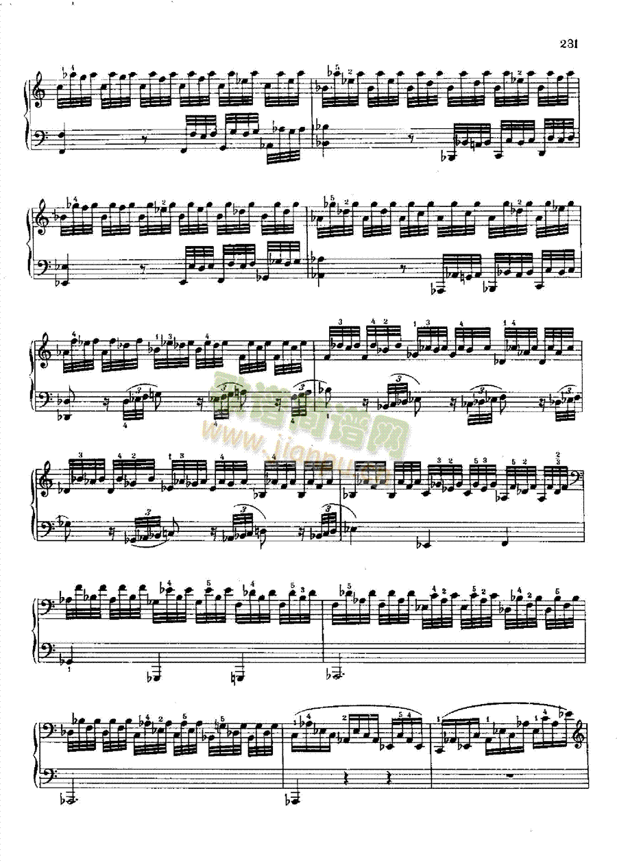 奏鸣曲Nr.475 键盘类 钢琴8