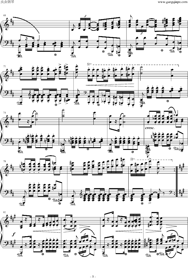波兰军队舞曲-Op.40 No.15
