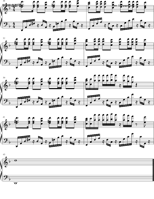 Numb-钢琴演奏版-linkin park4