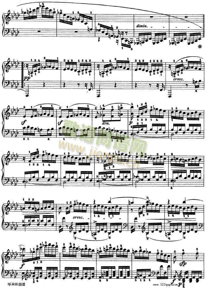 热情奏鸣曲-作品57号(第二十三钢琴奏鸣曲)-贝多芬23