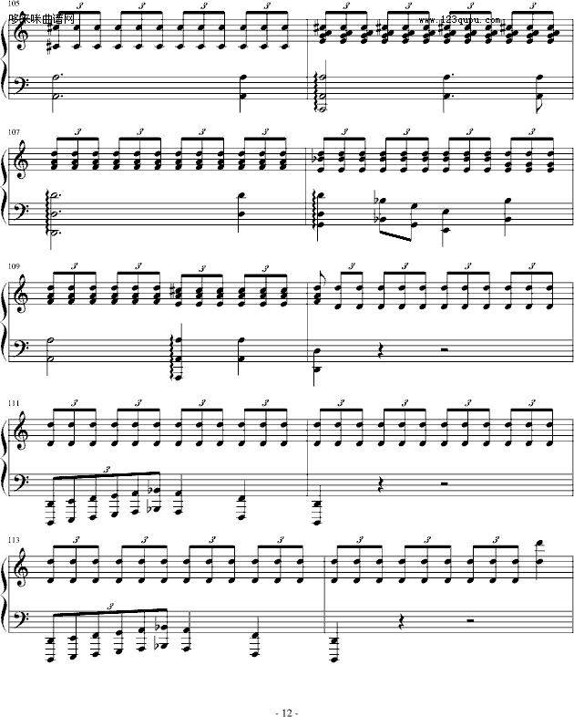 魔王-李斯特改变舒伯特曲-李斯特12