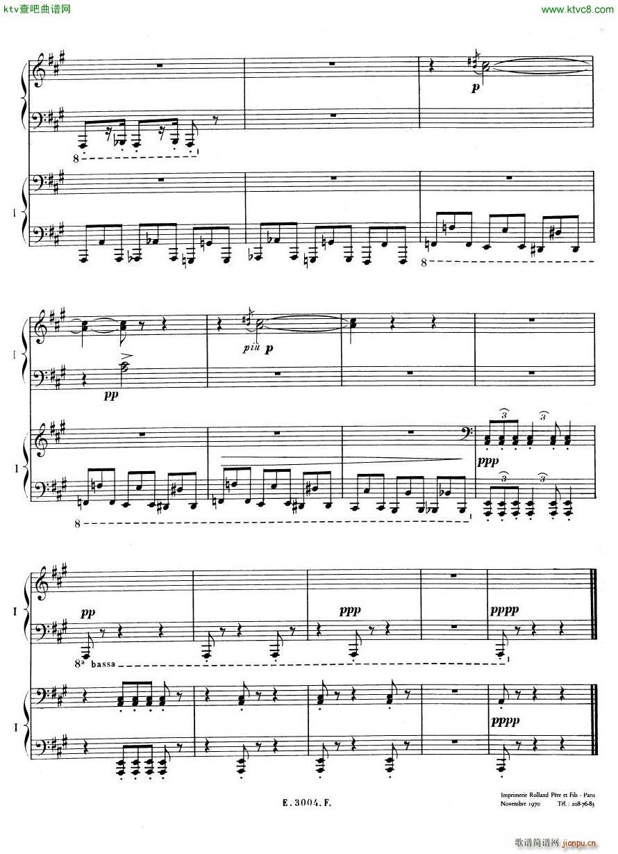 Debussy Ravel 3 Nocturnes 2pno31