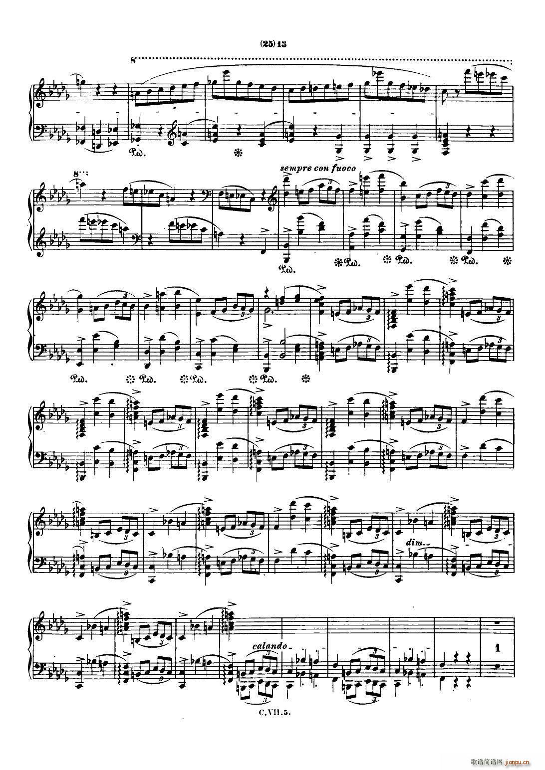 肖邦 钢琴谐谑曲 Chopin Scherzo（No 2 降b小调 Op 31）12