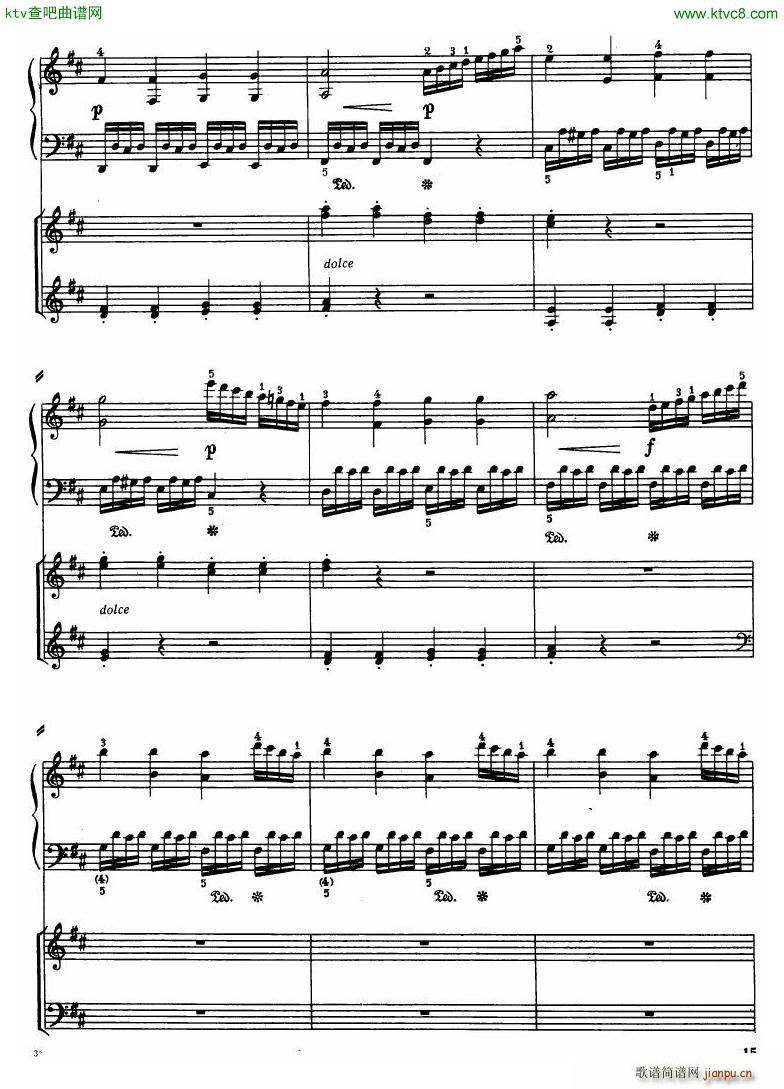 Haydn Piano Concerto in D Major 2pf13