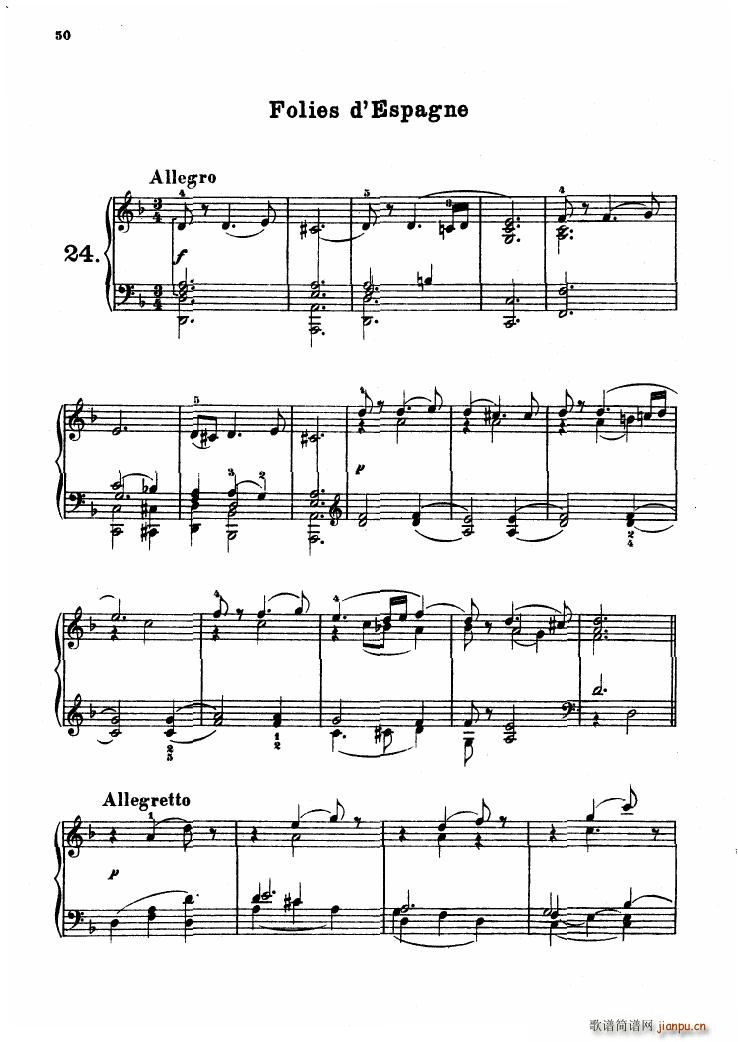 Corelli Album für Klavier Reinecke 二9