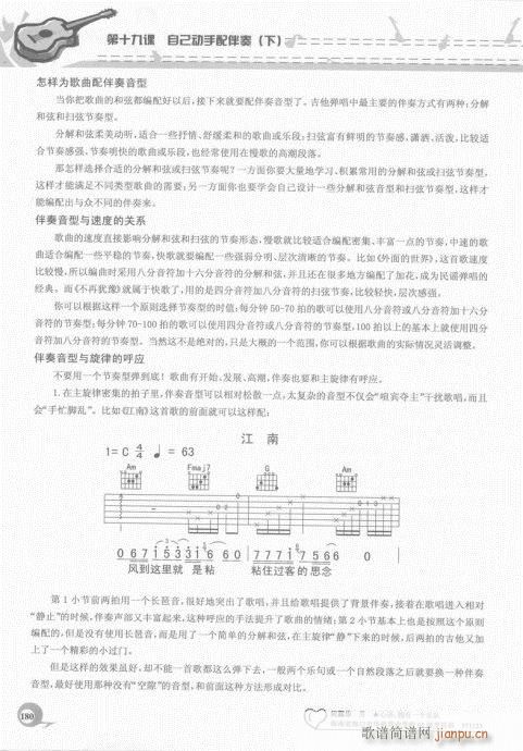 吉他自学20课161-18020