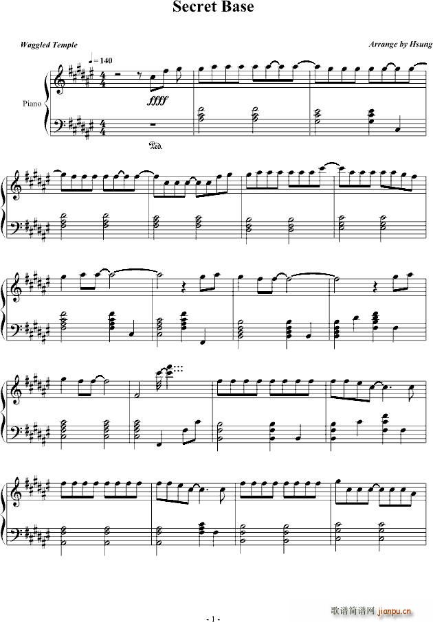 secret base 那朵花ed_动漫1