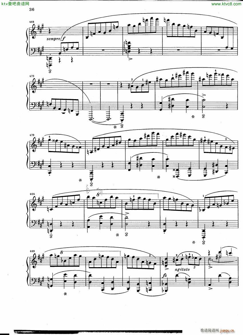 Chopin Scherzo B flat minor Henle14