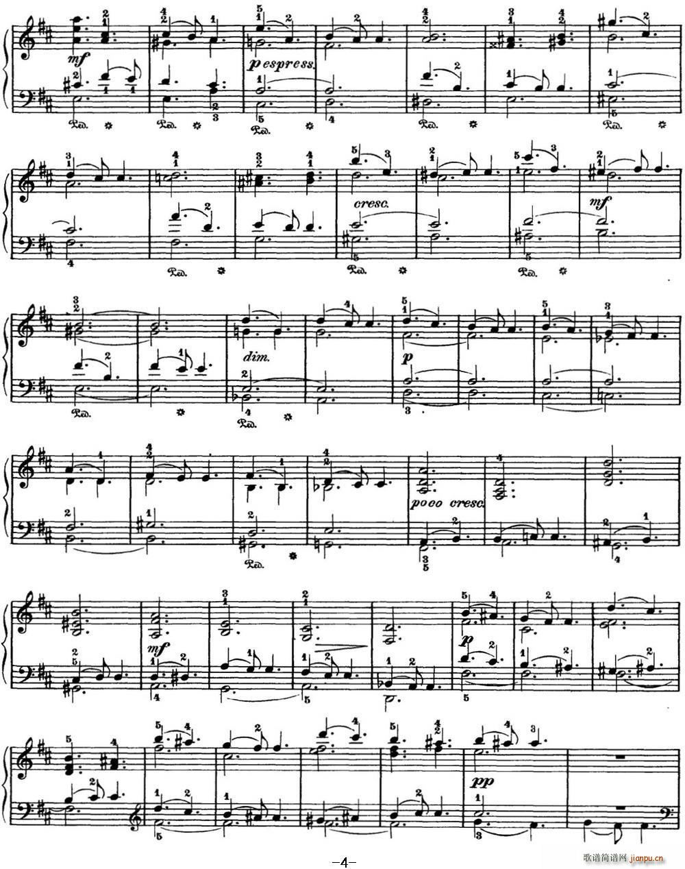 柴可夫斯基 四季 8月 收获 b小调 Harvest B minor4