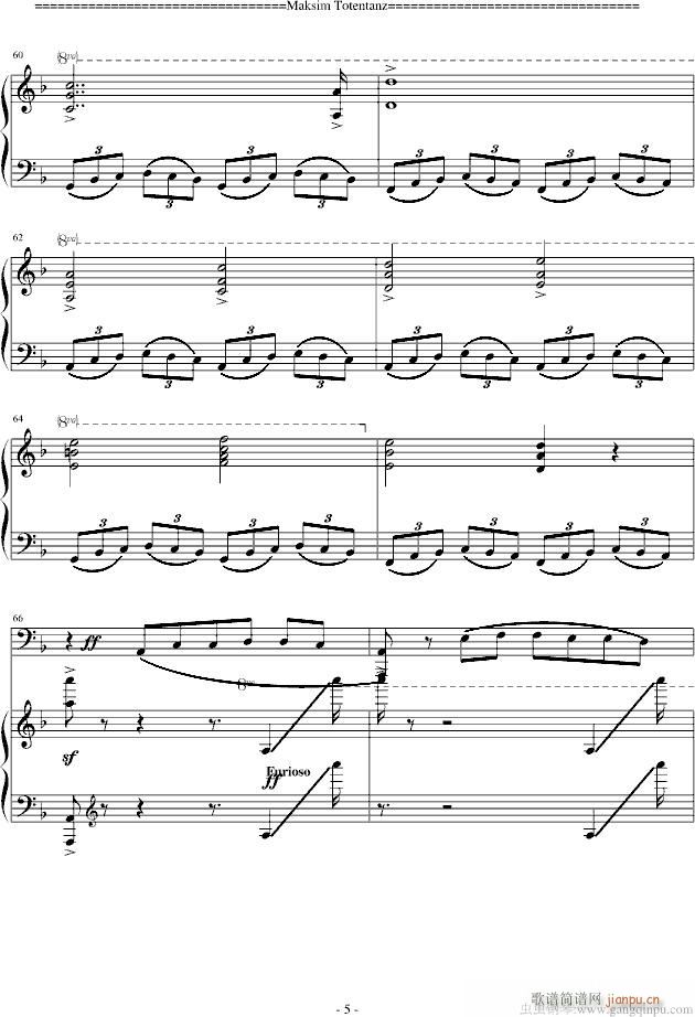 Totentanz-死之舞- （第二版）_马克西姆 Maksim Mrvica5