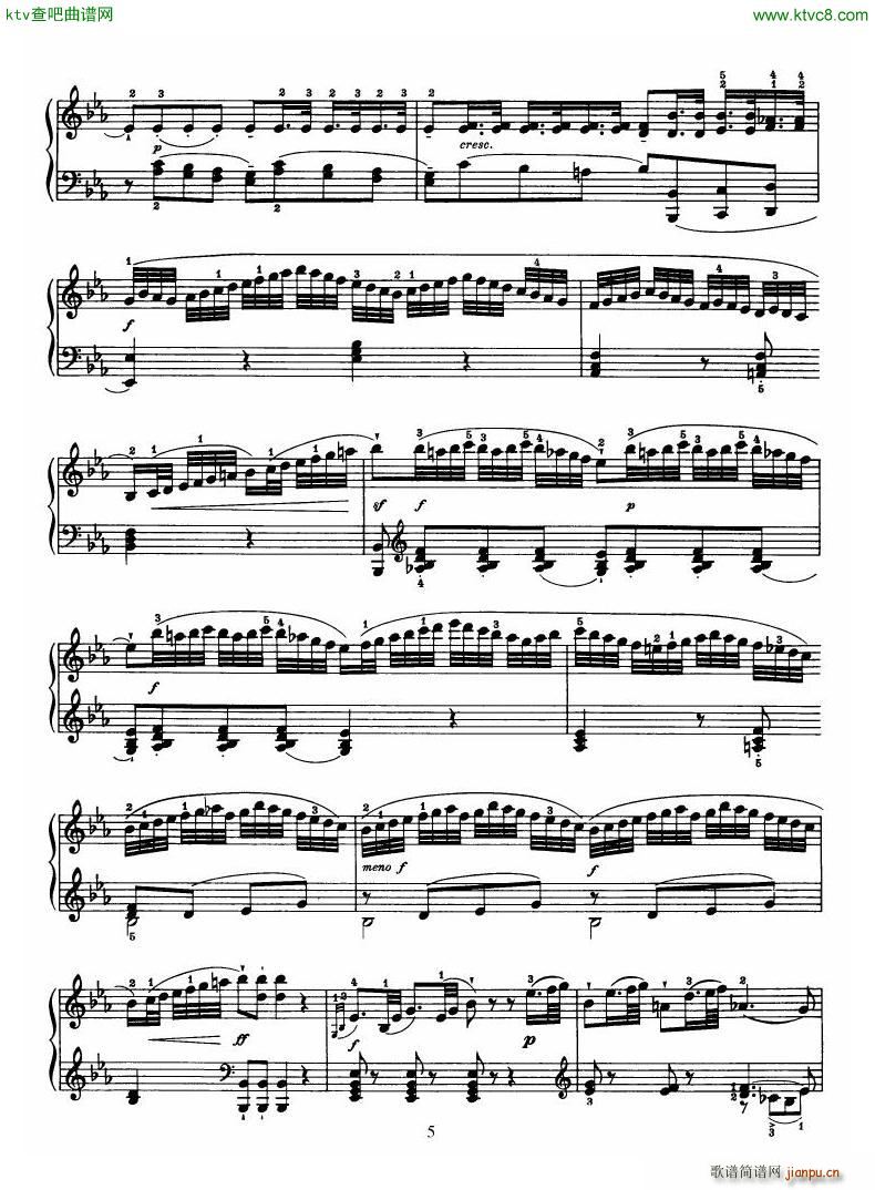 Haydn Piano Sonata No 38 In Eb5
