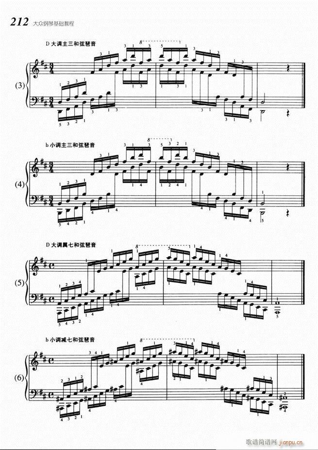大众钢琴基础教程 141-22072