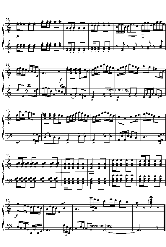 “神雕侠侣交响乐”改编钢琴曲：郭襄主题（阿镗曲）3