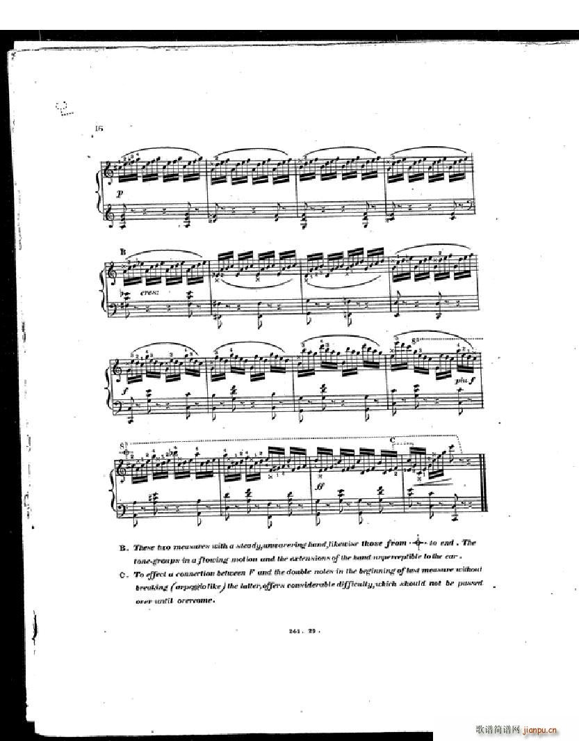Czerny Etudes de la Velocite13
