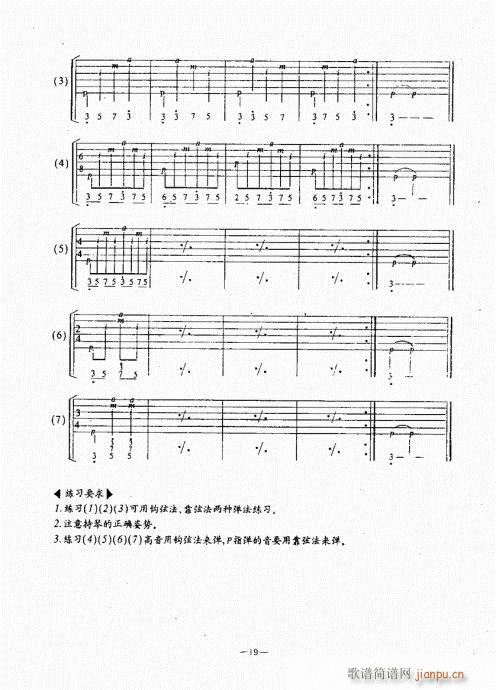 民谣吉他经典教程目录1-2025