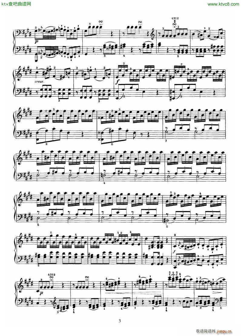 Haydn Piano Sonata No 36 In C3