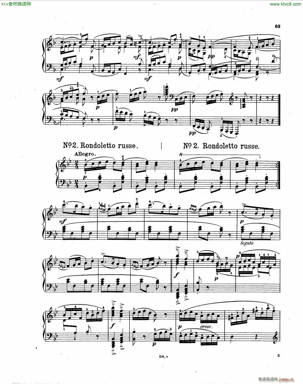 Hummel Bagatelles Op 1074