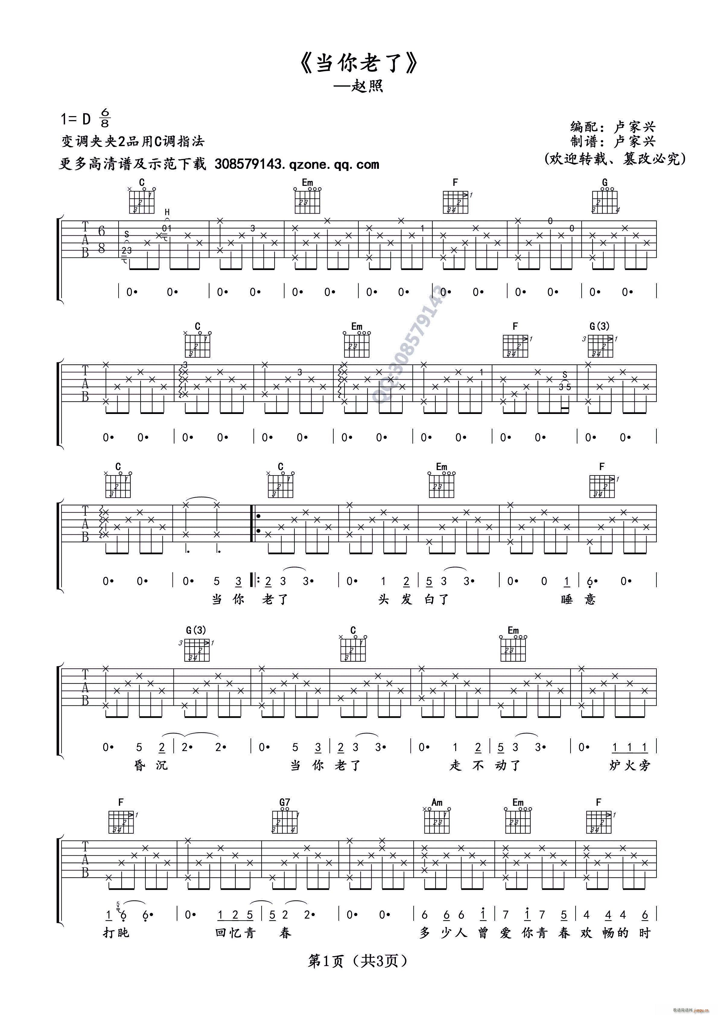 当你老了 赵照 中国好歌曲1