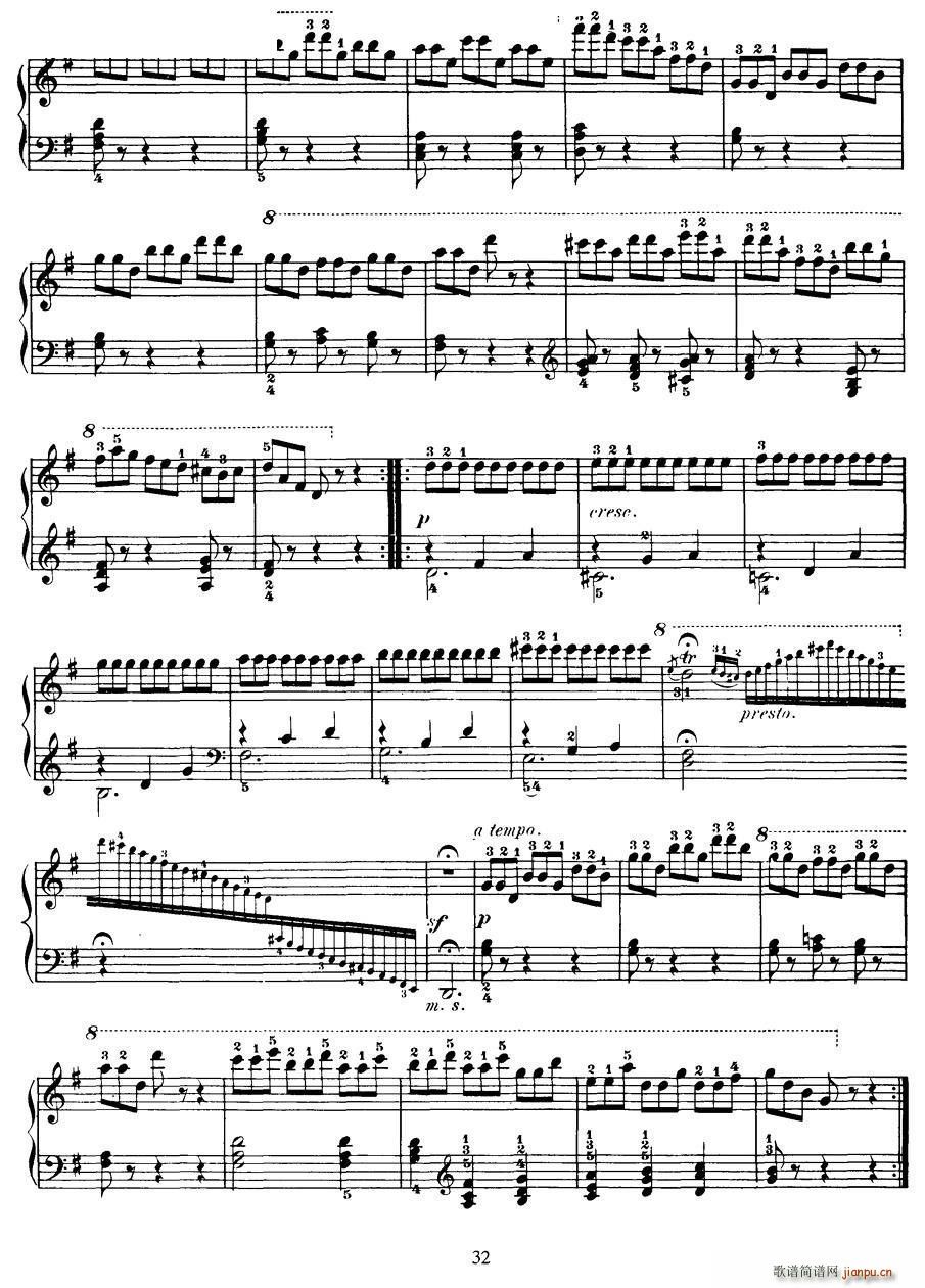 Czerny - 100 Progressive Studies Op 139（47―57）8
