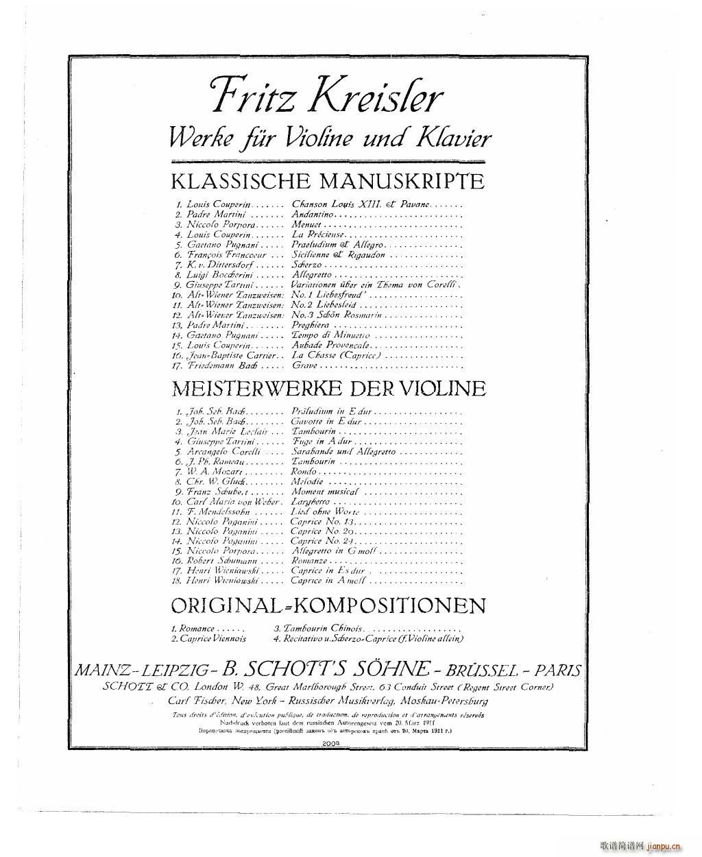 Bowen Humoresque for violin and piano24