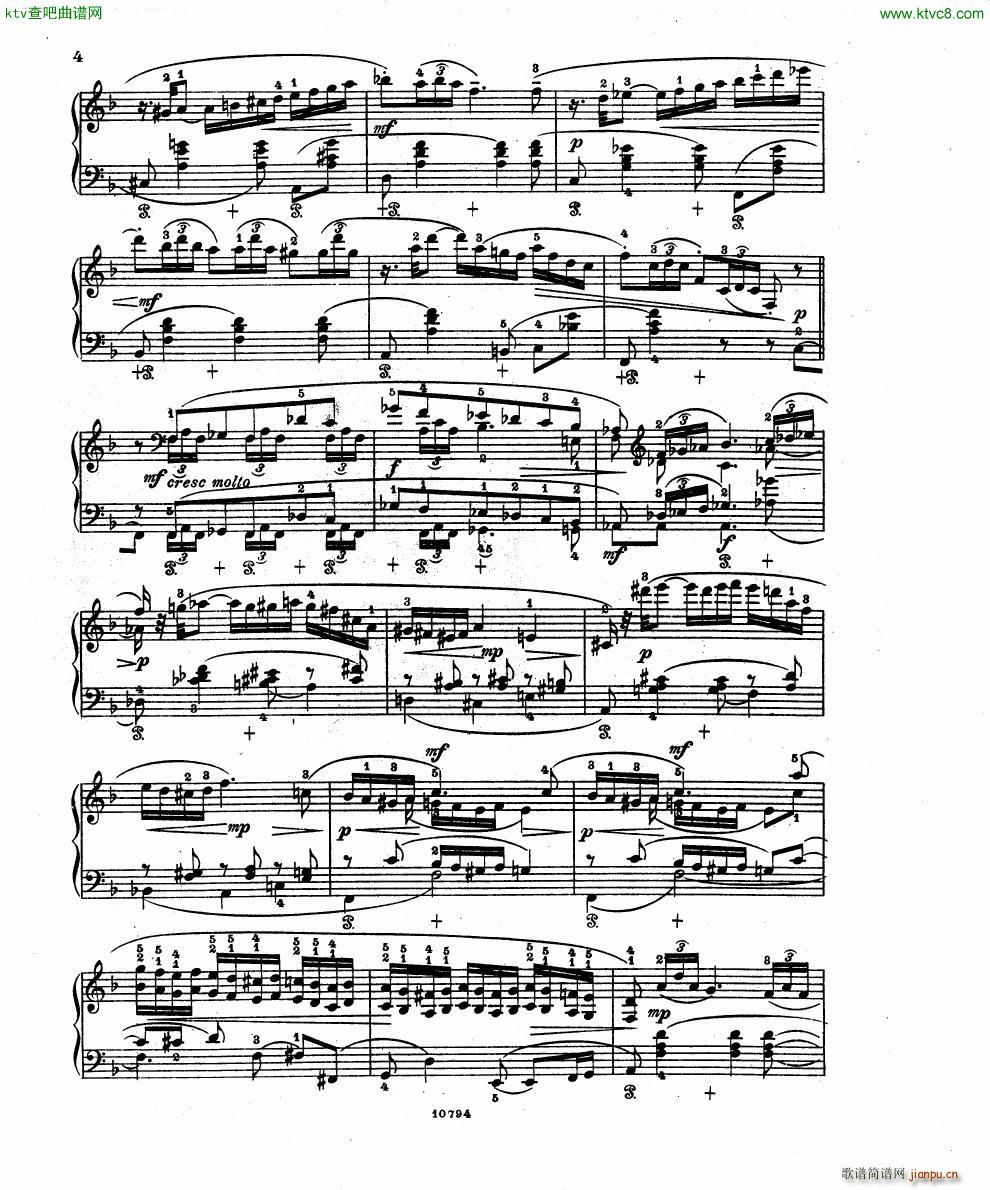 Fuchs Robert Improvisation pour clavier op 112