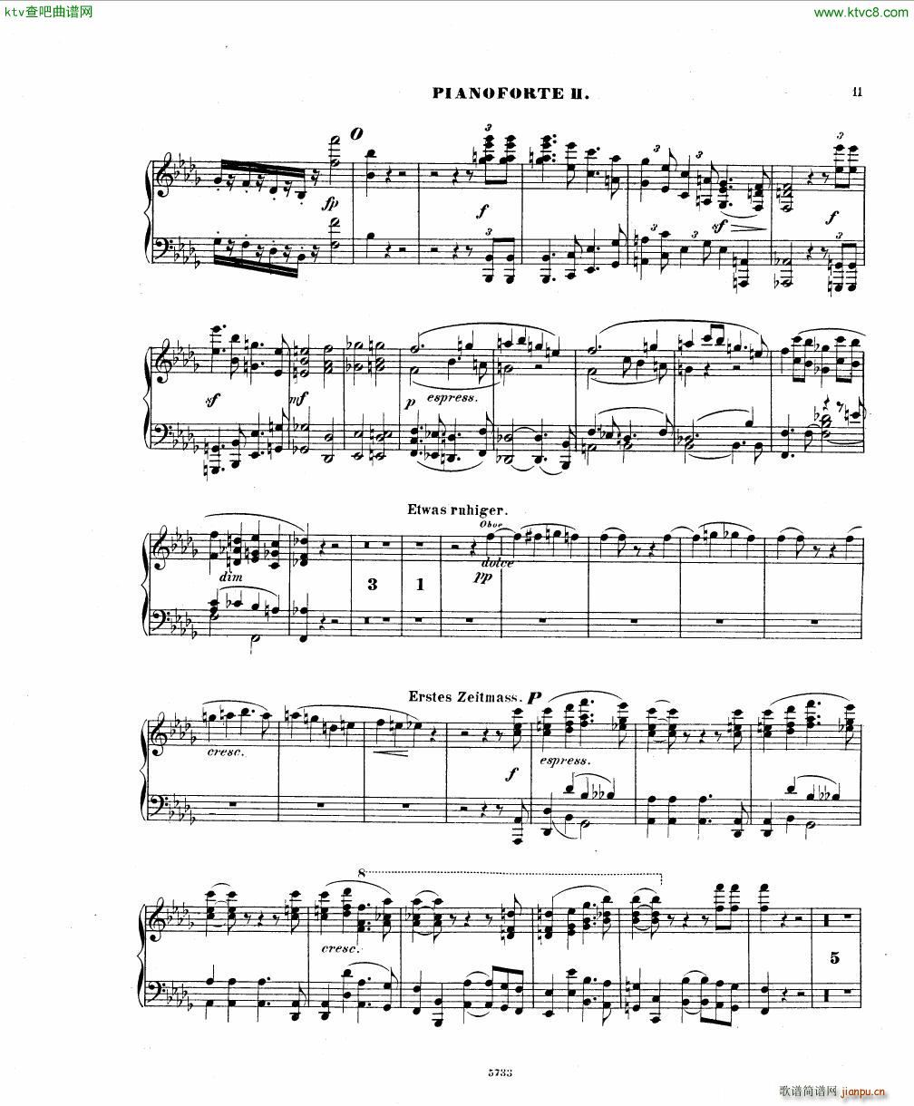 Fuchs Piano concerto Op 27 II10
