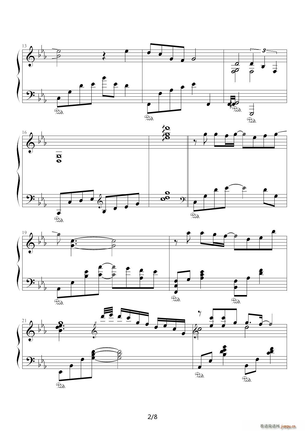 ��彩潇云--凌枫作曲 降E调2