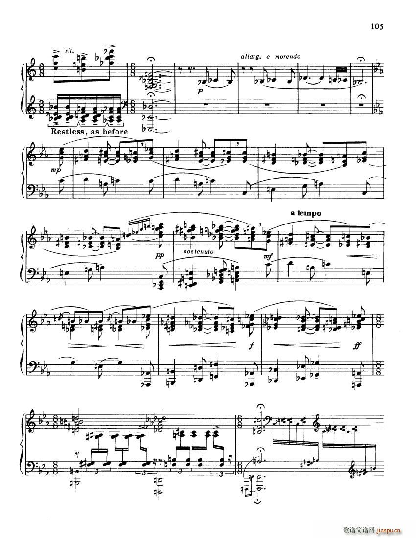 Barber op 46 Ballade5