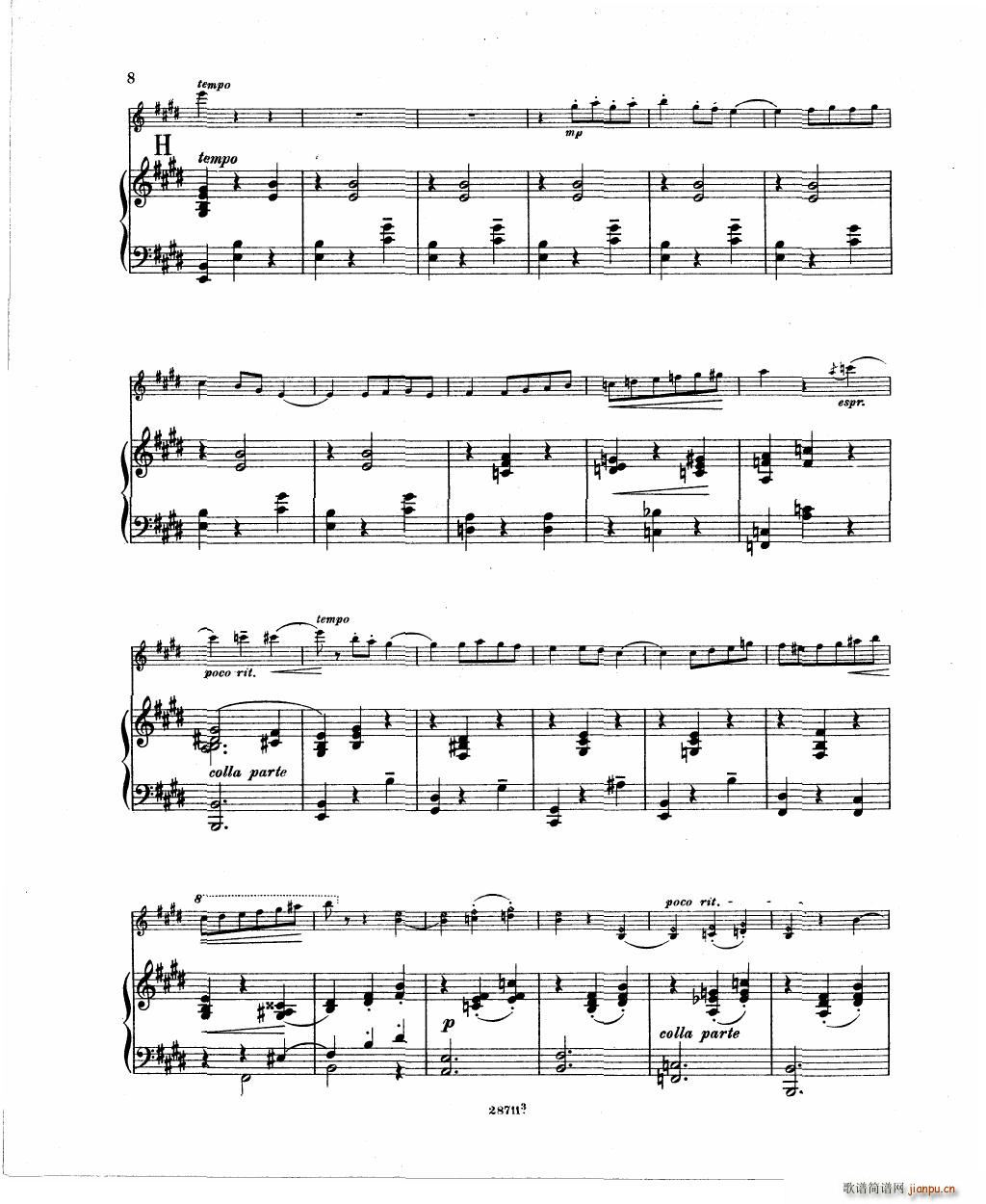 Bowen Humoresque for violin and piano10