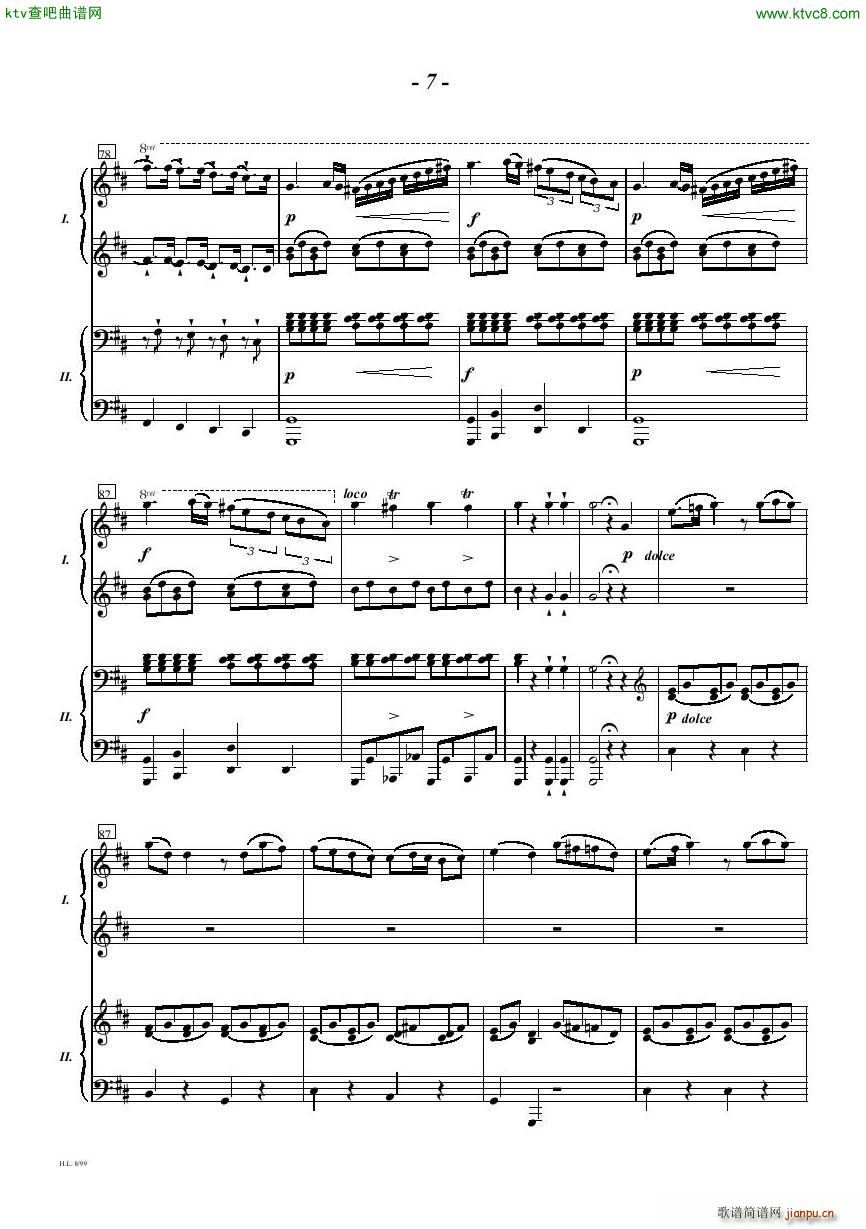 Diabelli Sonata Op33 For Two Pianos7